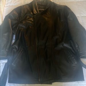 Men’s Wilson leather coat